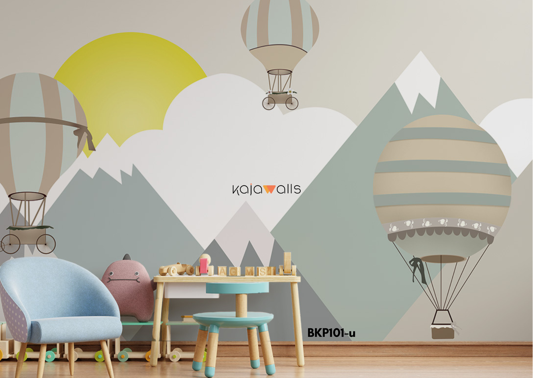 UNISEX Kids Wallpaper Mural (part 2)
