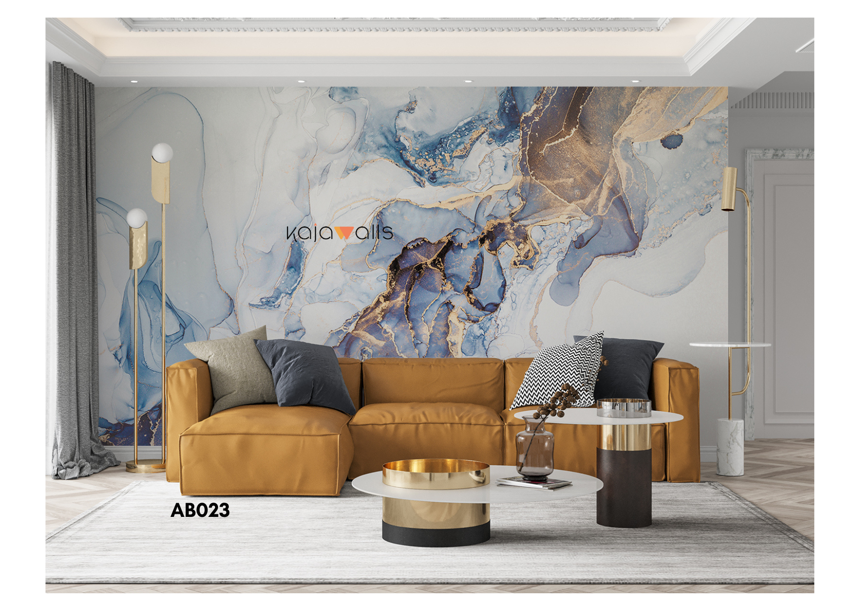 ABSTRACT WATERCOLOR Wallpaper Mural (part 2)