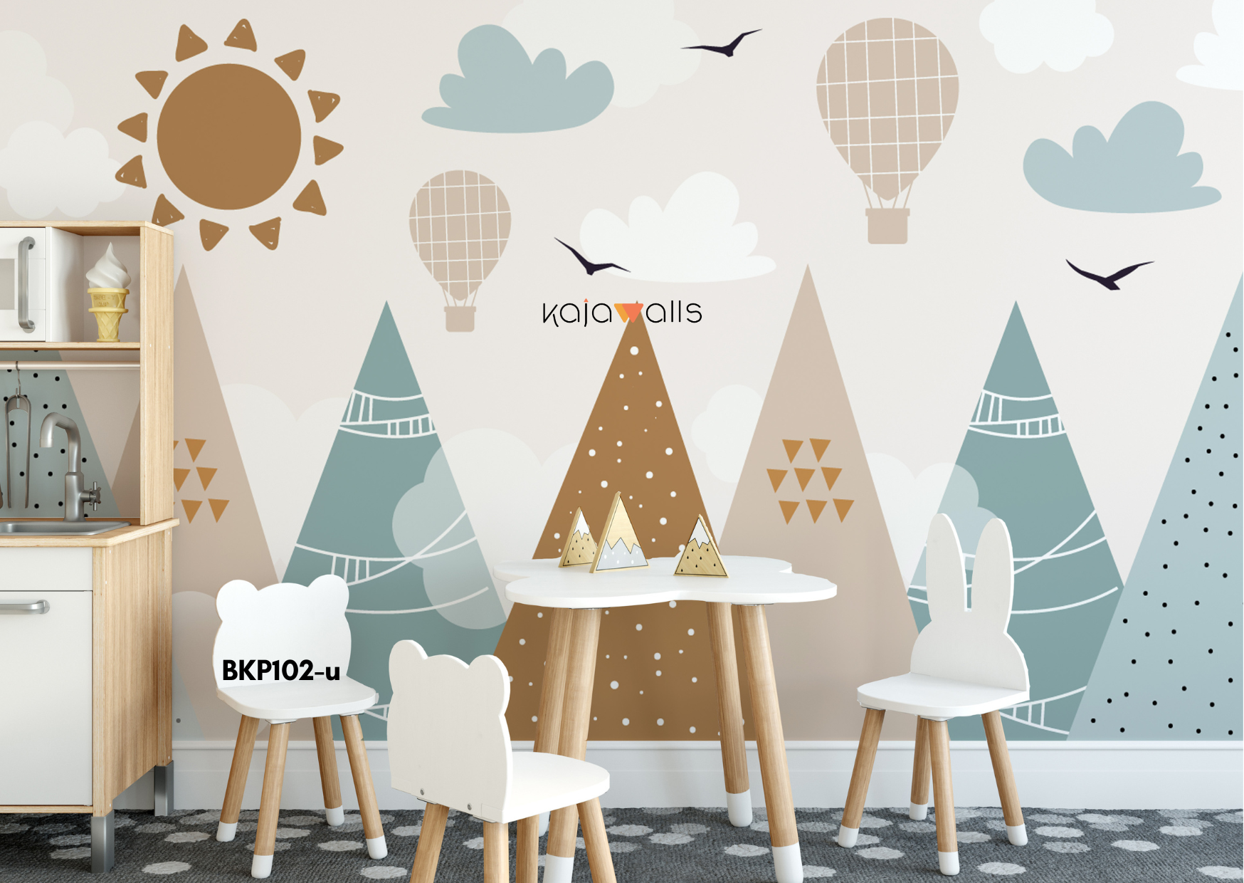 UNISEX Kids Wallpaper Mural (part 2)
