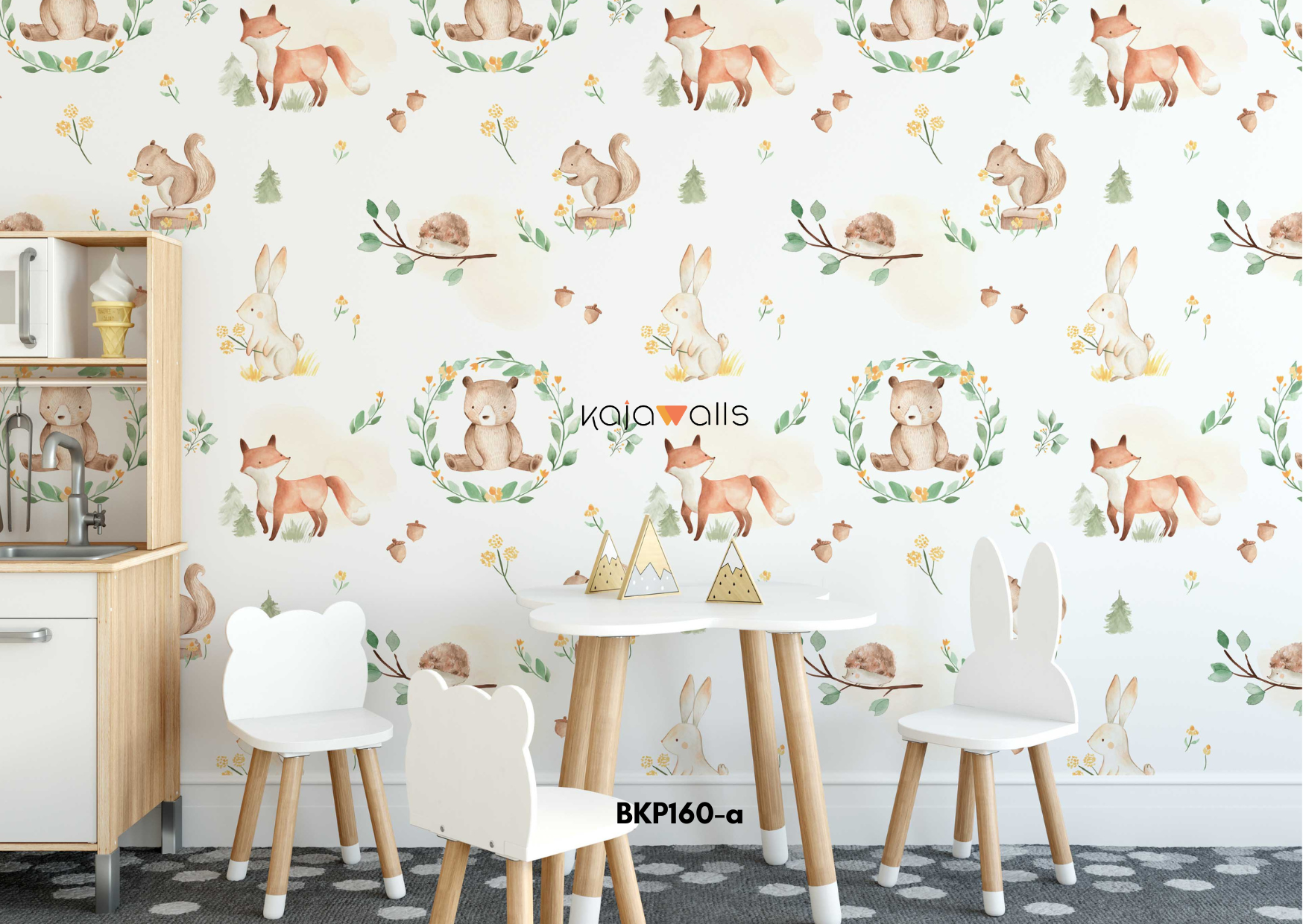 ANIMALS Kids Wallpaper Mural (part 2)