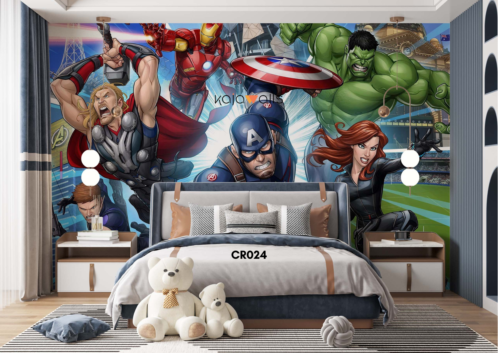 Character Kids Wallpaper Mural (part 2)