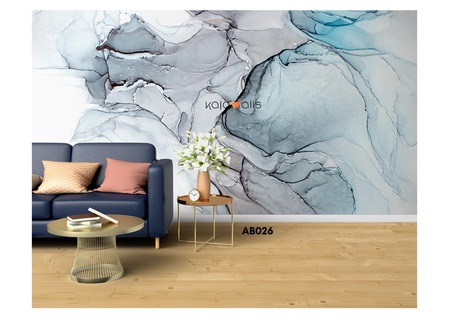 ABSTRACT WATERCOLOR Wallpaper Mural (part 2)