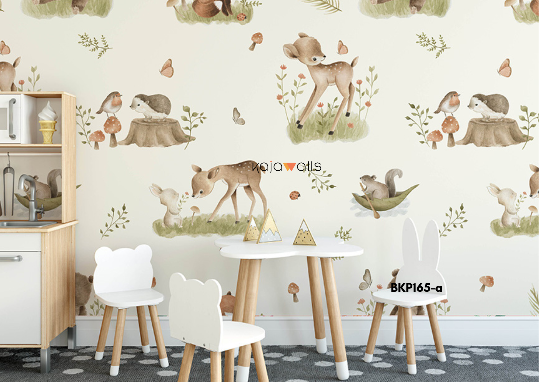 ANIMALS Kids Wallpaper Mural (part 2)