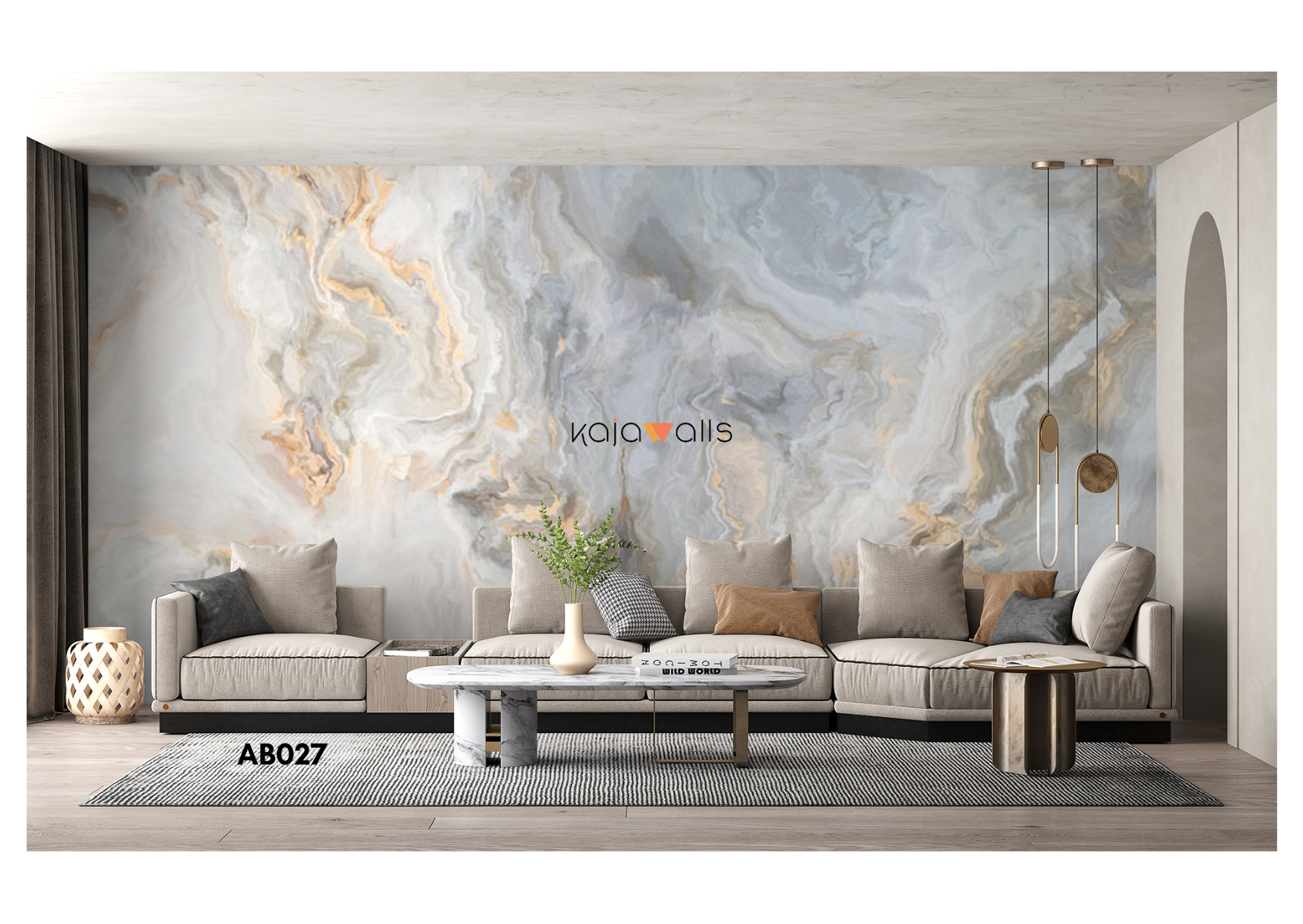ABSTRACT WATERCOLOR Wallpaper Mural (part 2)