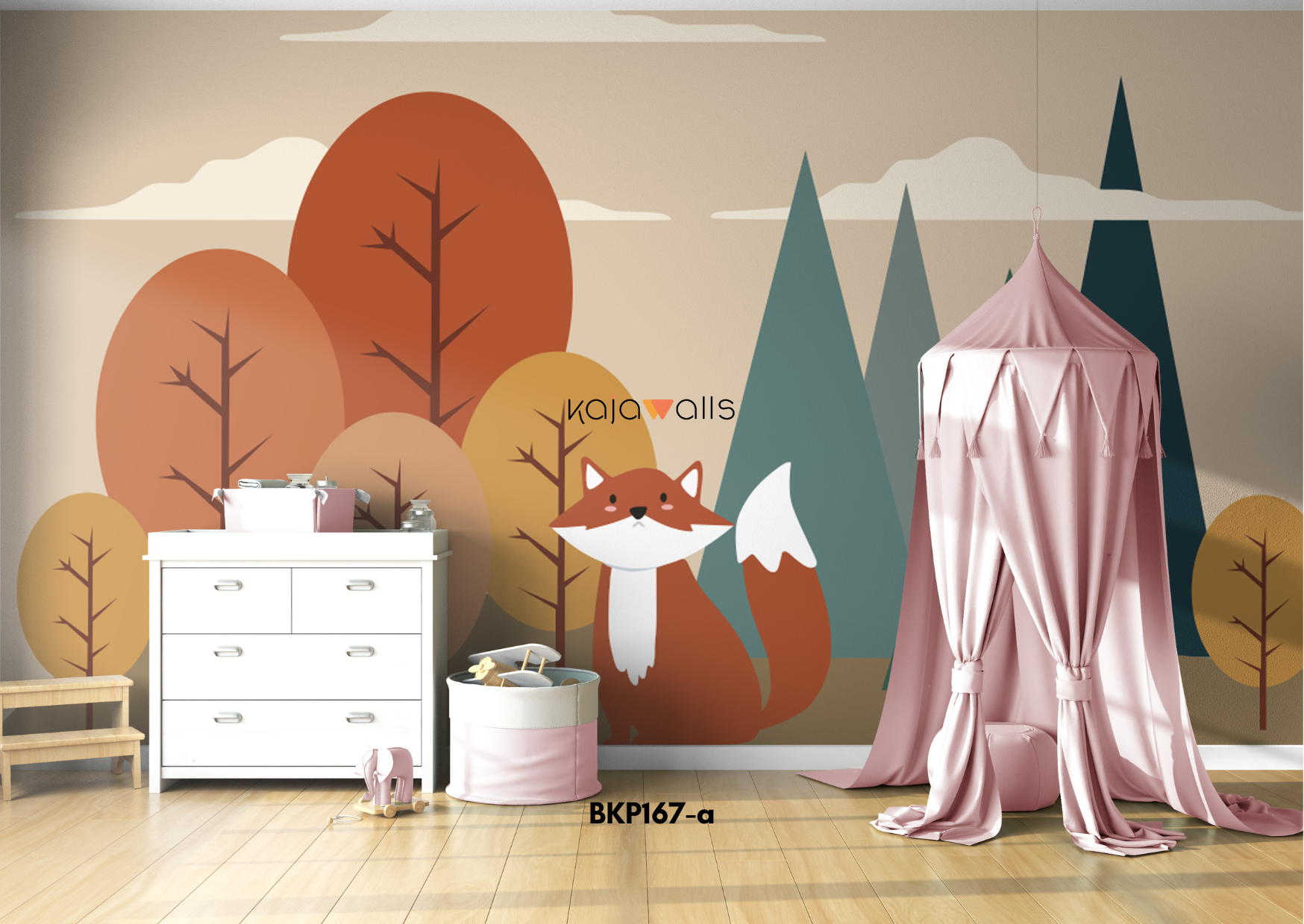 ANIMALS Kids Wallpaper Mural (part 2)