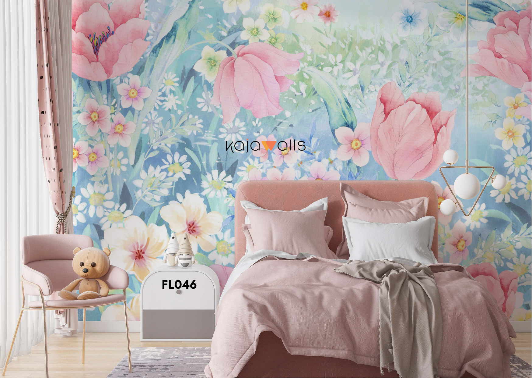FLORAL Wallpaper Mural (part 2)