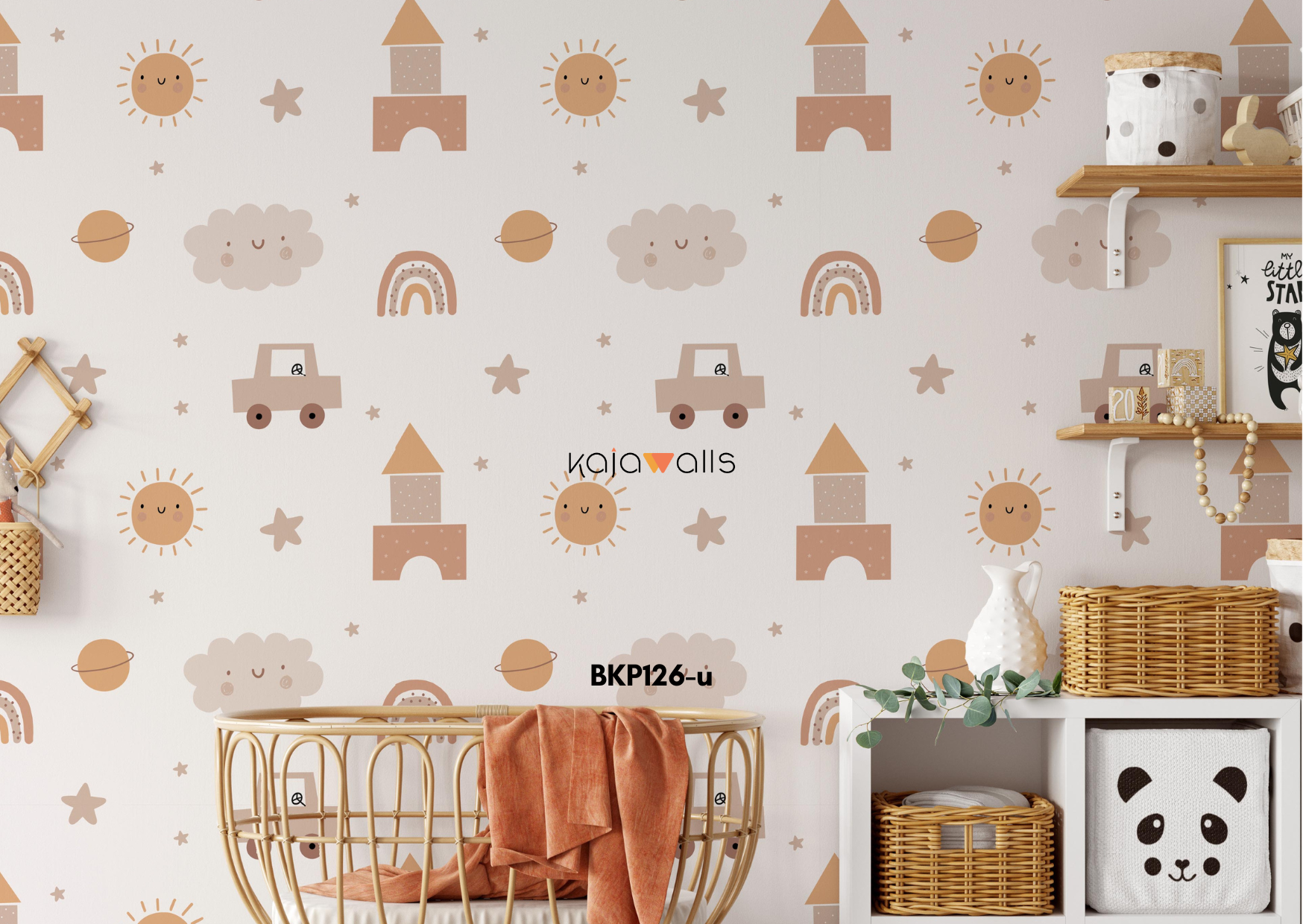 UNISEX Kids Wallpaper Mural (part 2)