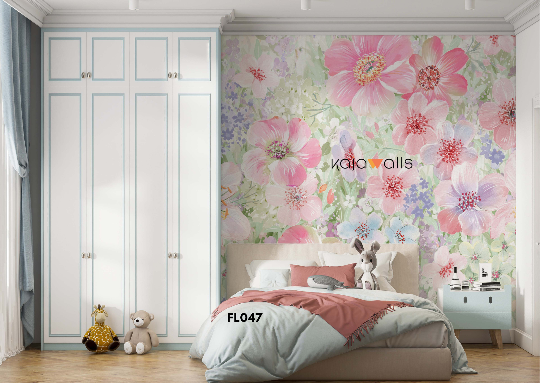 FLORAL Wallpaper Mural (part 2)