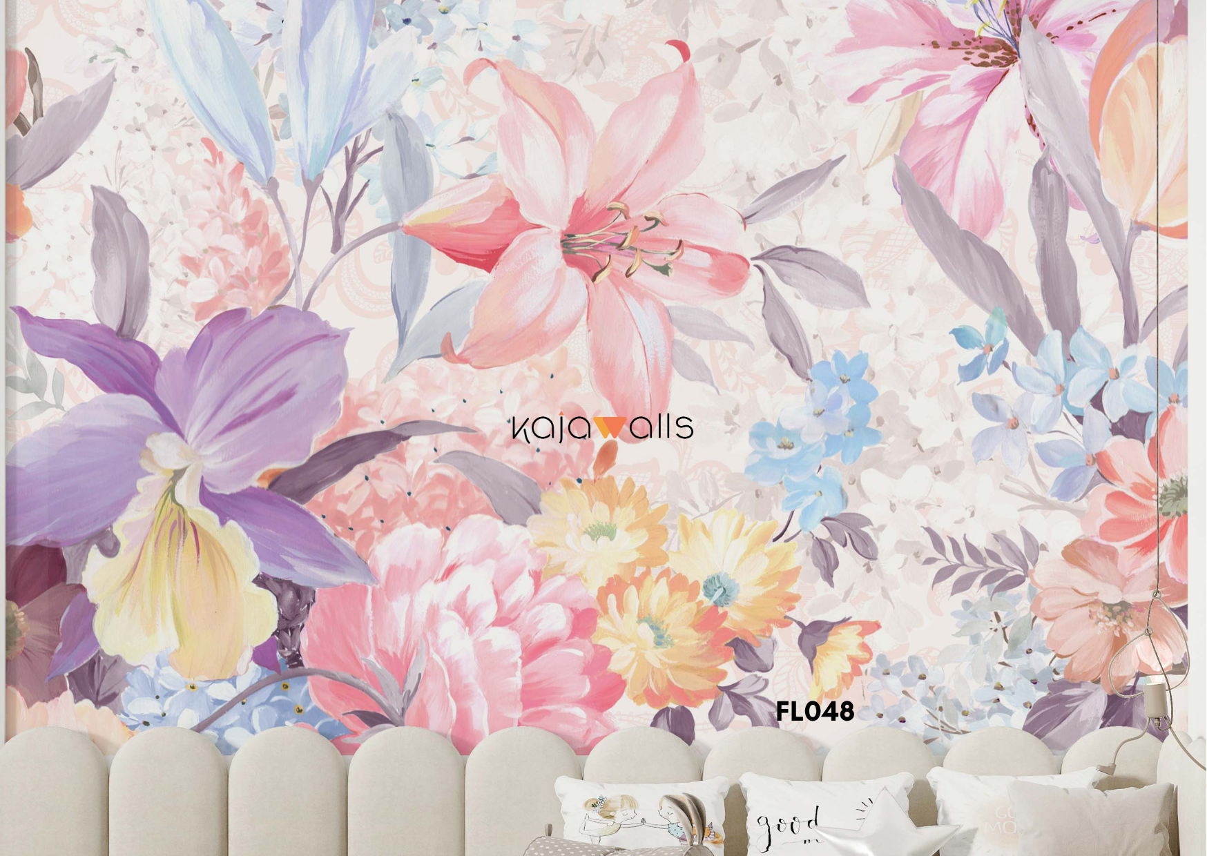 FLORAL Wallpaper Mural (part 2)