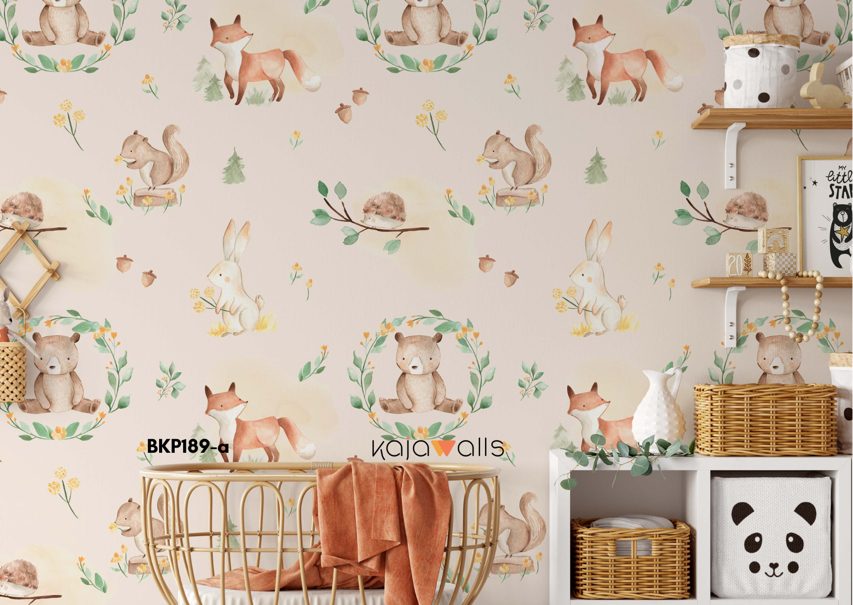 ANIMALS Kids Wallpaper Mural (part 2)