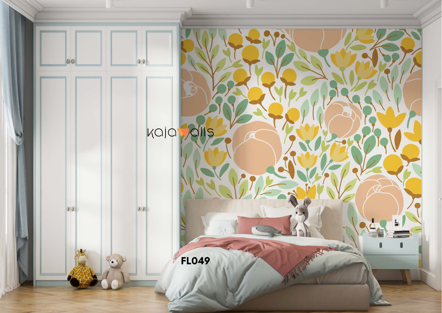 FLORAL Wallpaper Mural (part 2)