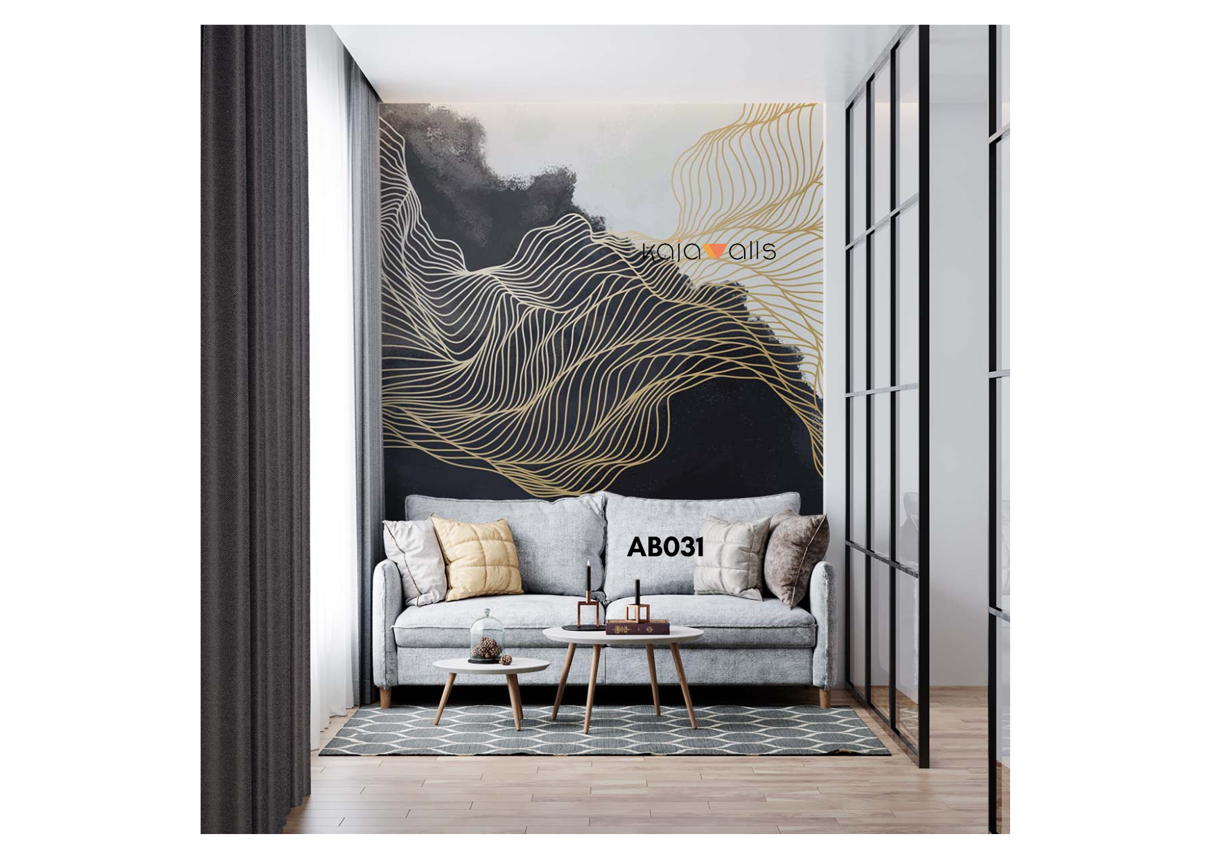 ABSTRACT WATERCOLOR Wallpaper Mural (part 2)