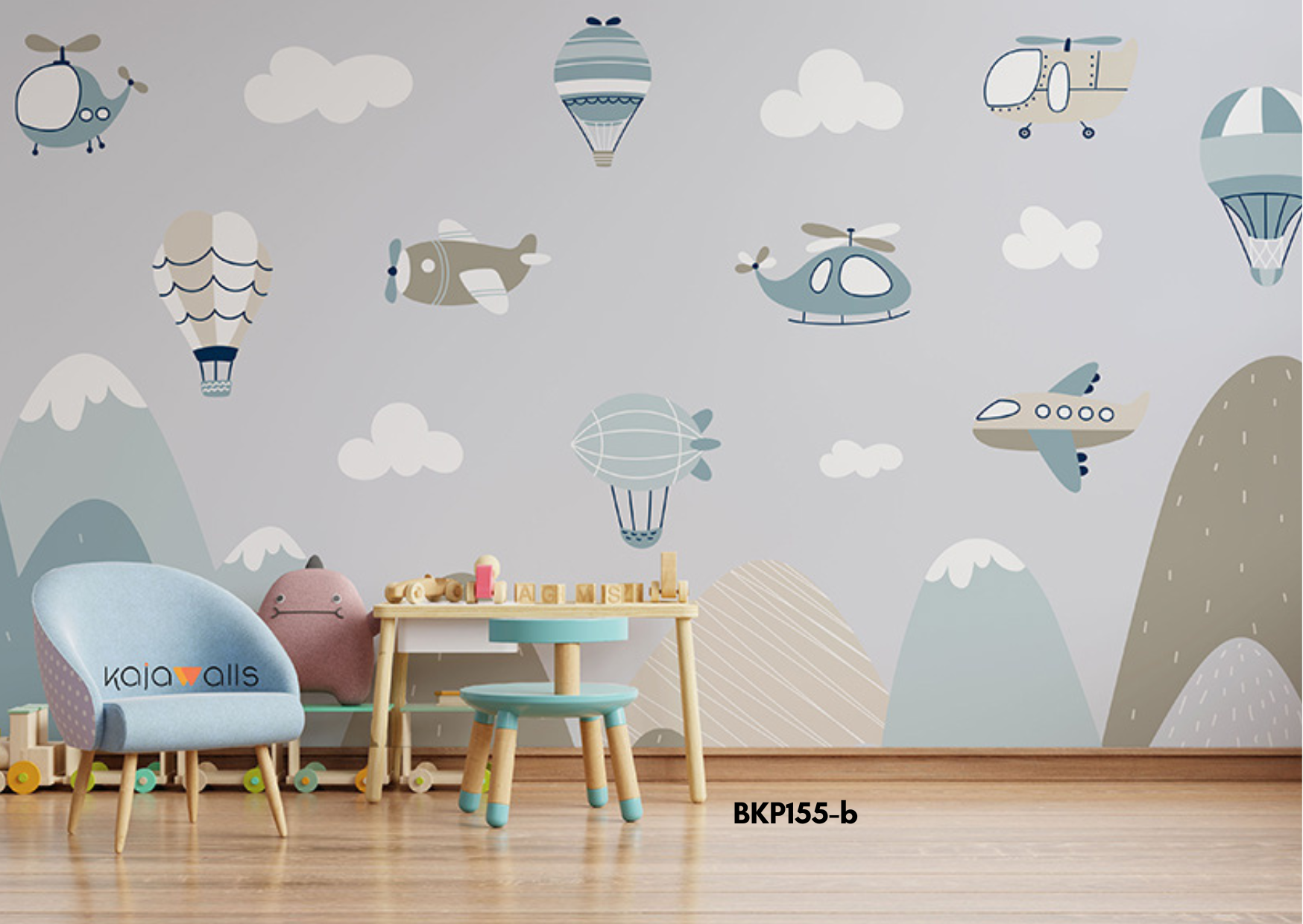 BOYS THEME Kids Wallpaper Mural (part 2)