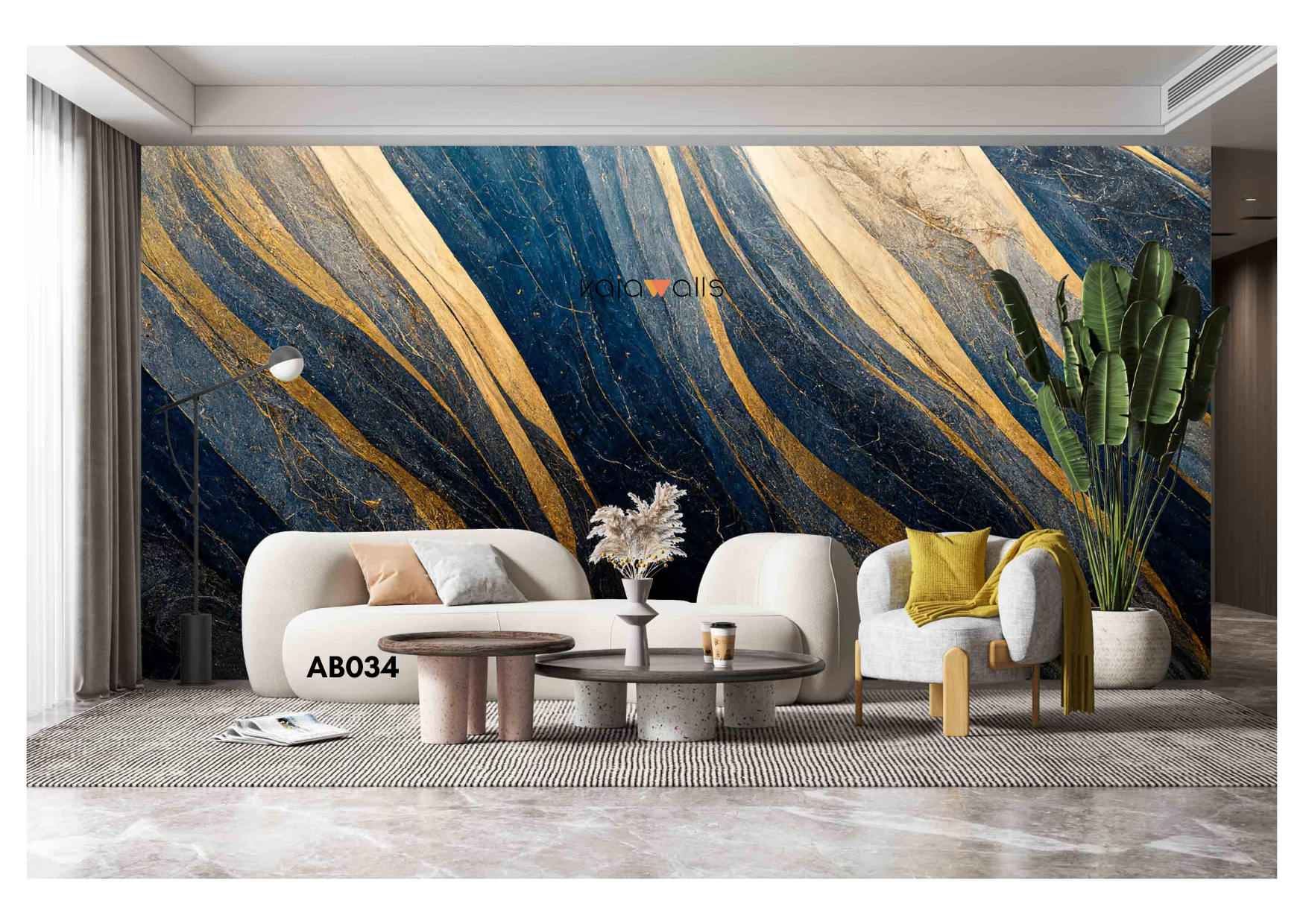 ABSTRACT WATERCOLOR Wallpaper Mural (part 2)