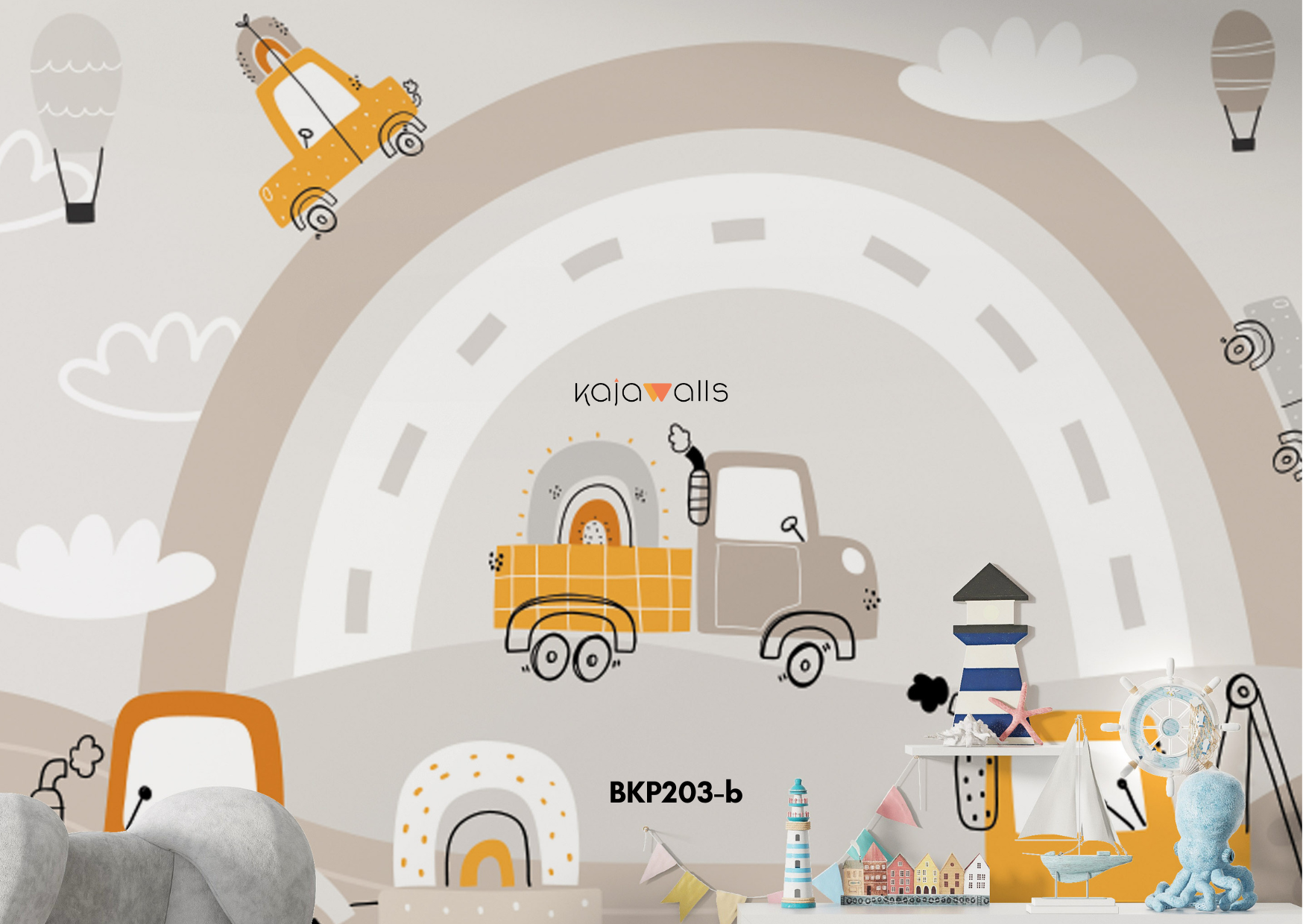 BOYS THEME Kids Wallpaper Mural (part 2)