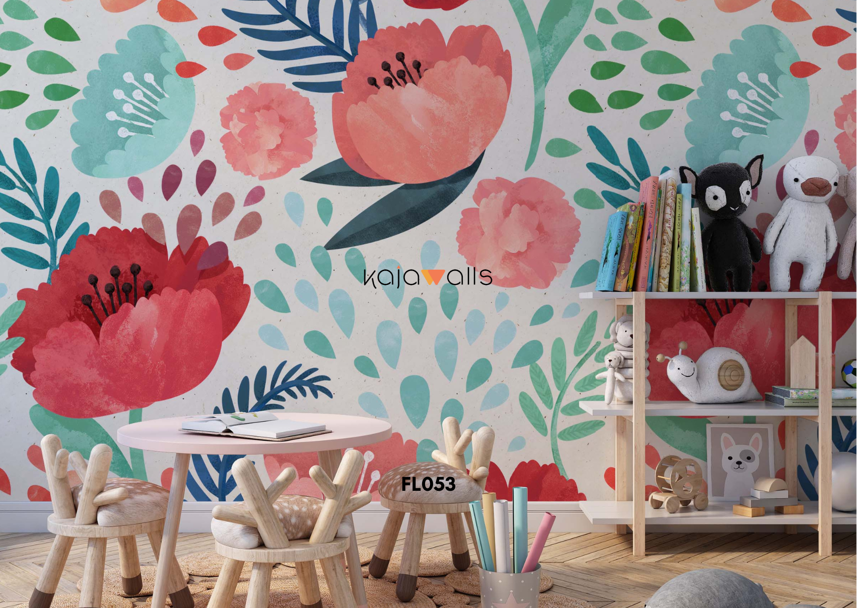 FLORAL Wallpaper Mural (part 2)