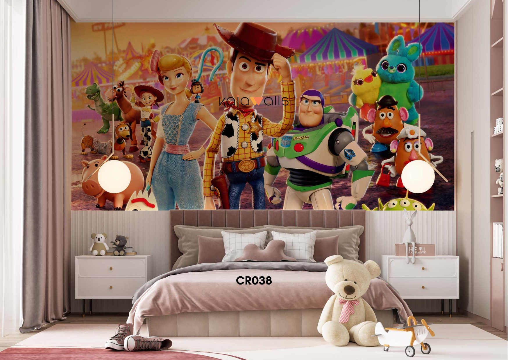 Character Kids Wallpaper Mural (part 2)