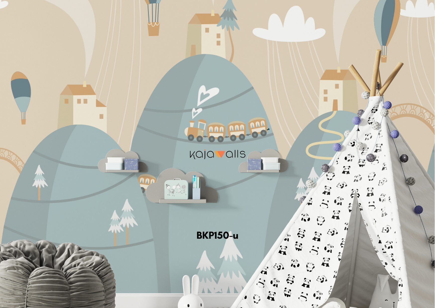UNISEX Kids Wallpaper Mural (part 2)