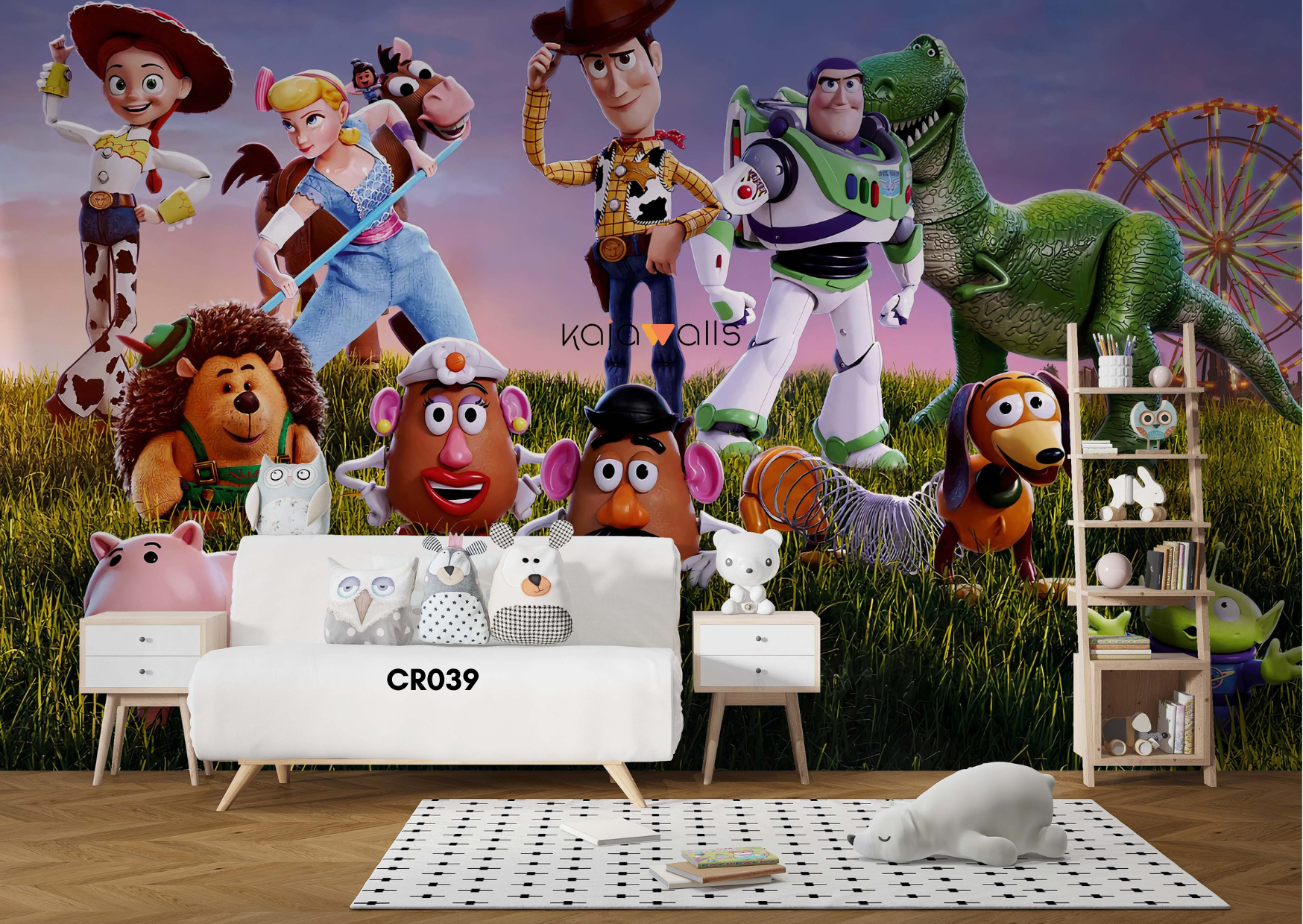 Character Kids Wallpaper Mural (part 2)