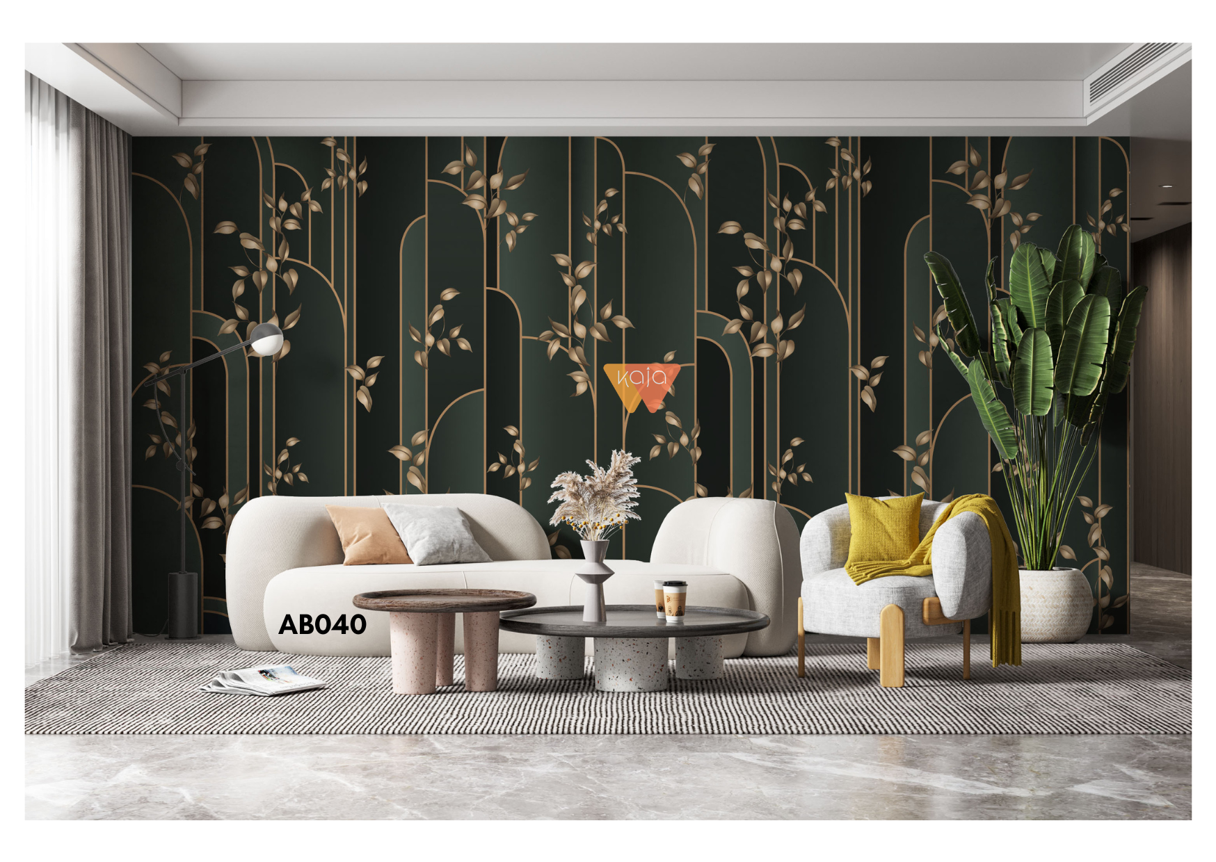 ABSTRACT WATERCOLOR Wallpaper Mural (part 2)
