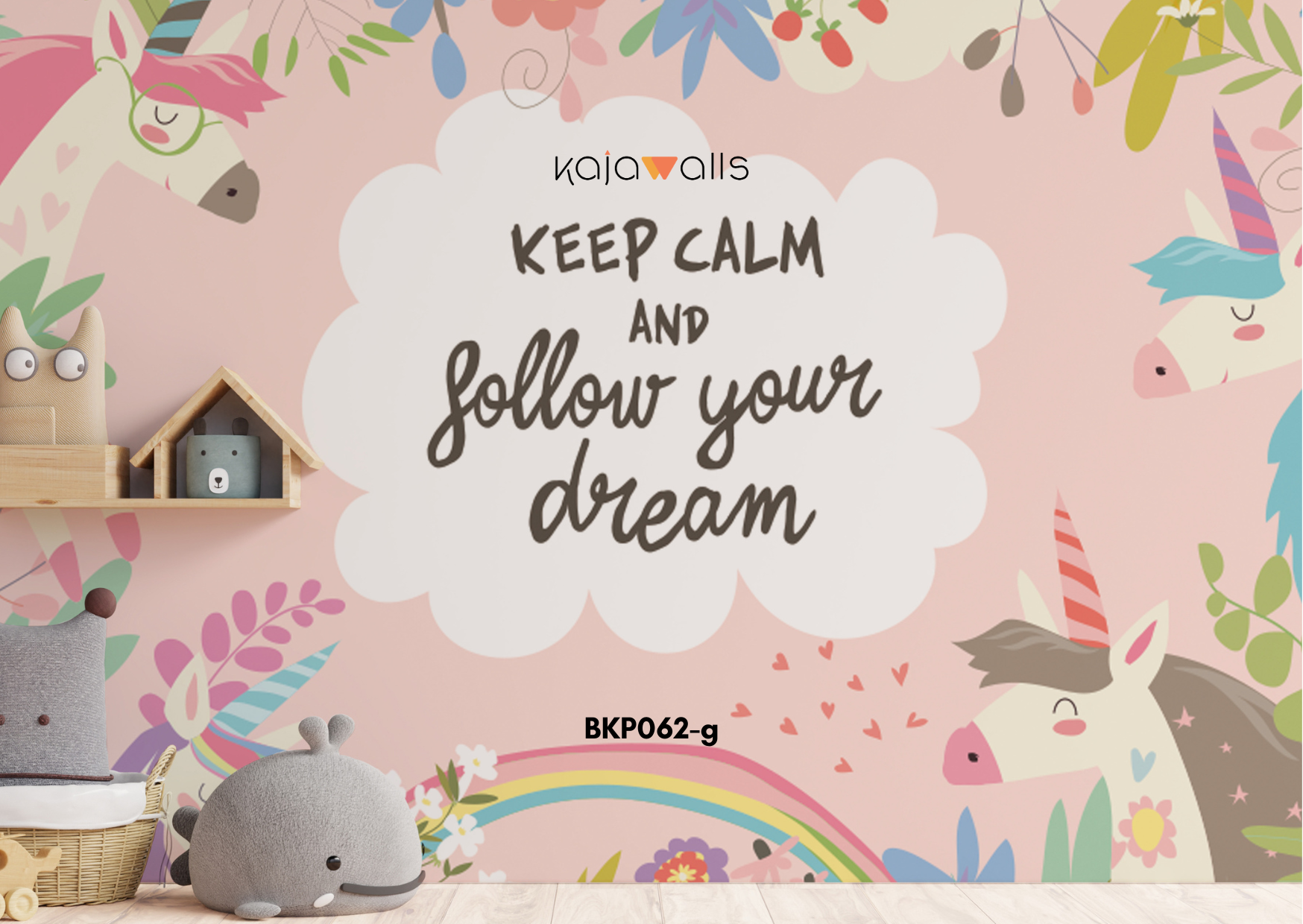 GIRLS THEME Kids Wallpaper Mural (part 1)
