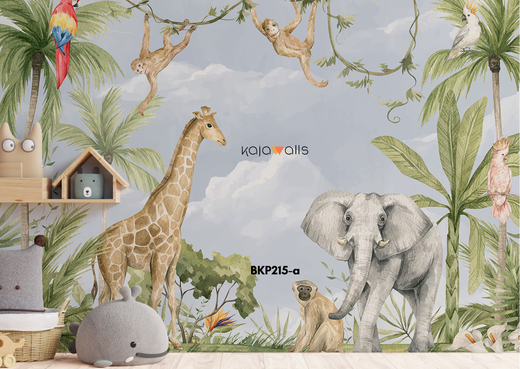 ANIMALS Kids Wallpaper Mural (part 2)