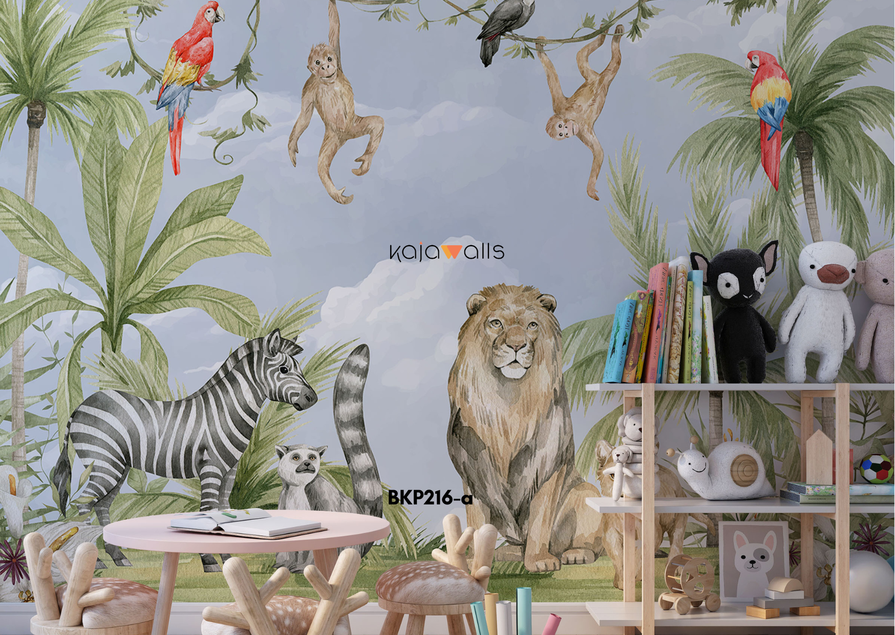 ANIMALS Kids Wallpaper Mural (part 3)