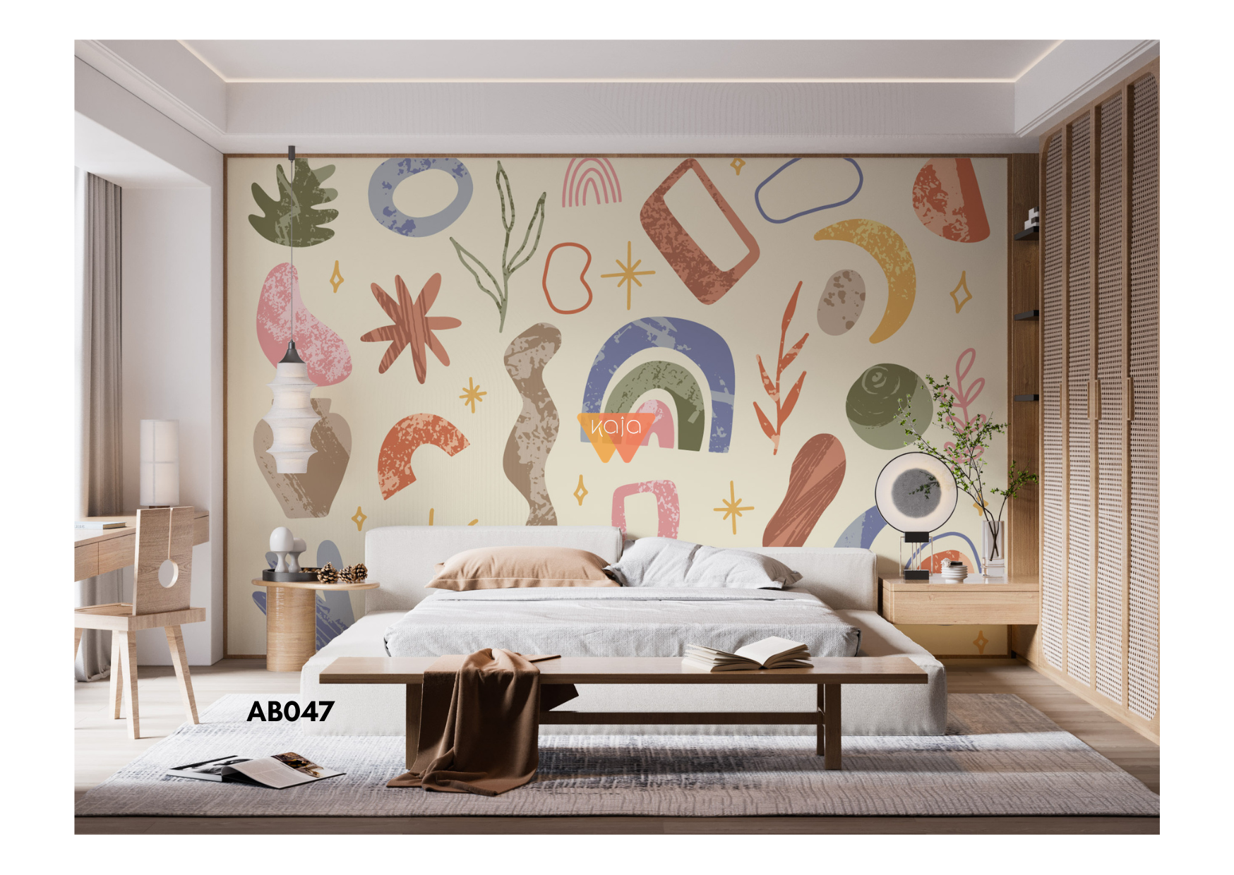 ABSTRACT WATERCOLOR Wallpaper Mural (part 3)