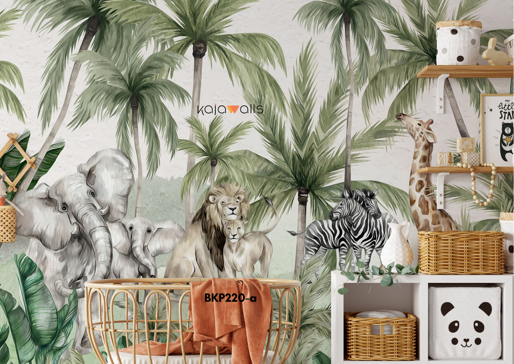ANIMALS Kids Wallpaper Mural (part 3)