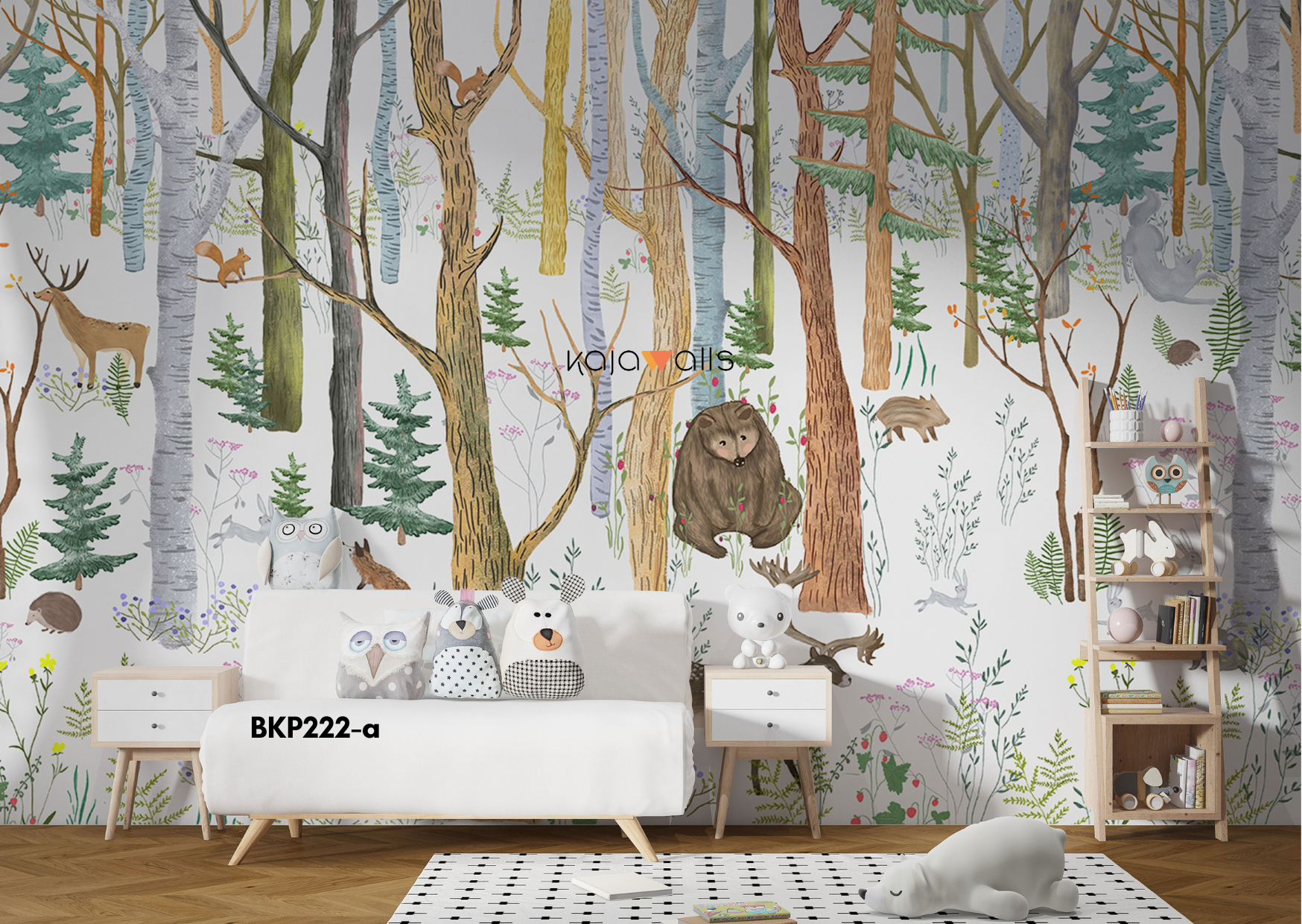 ANIMALS Kids Wallpaper Mural (part 3)