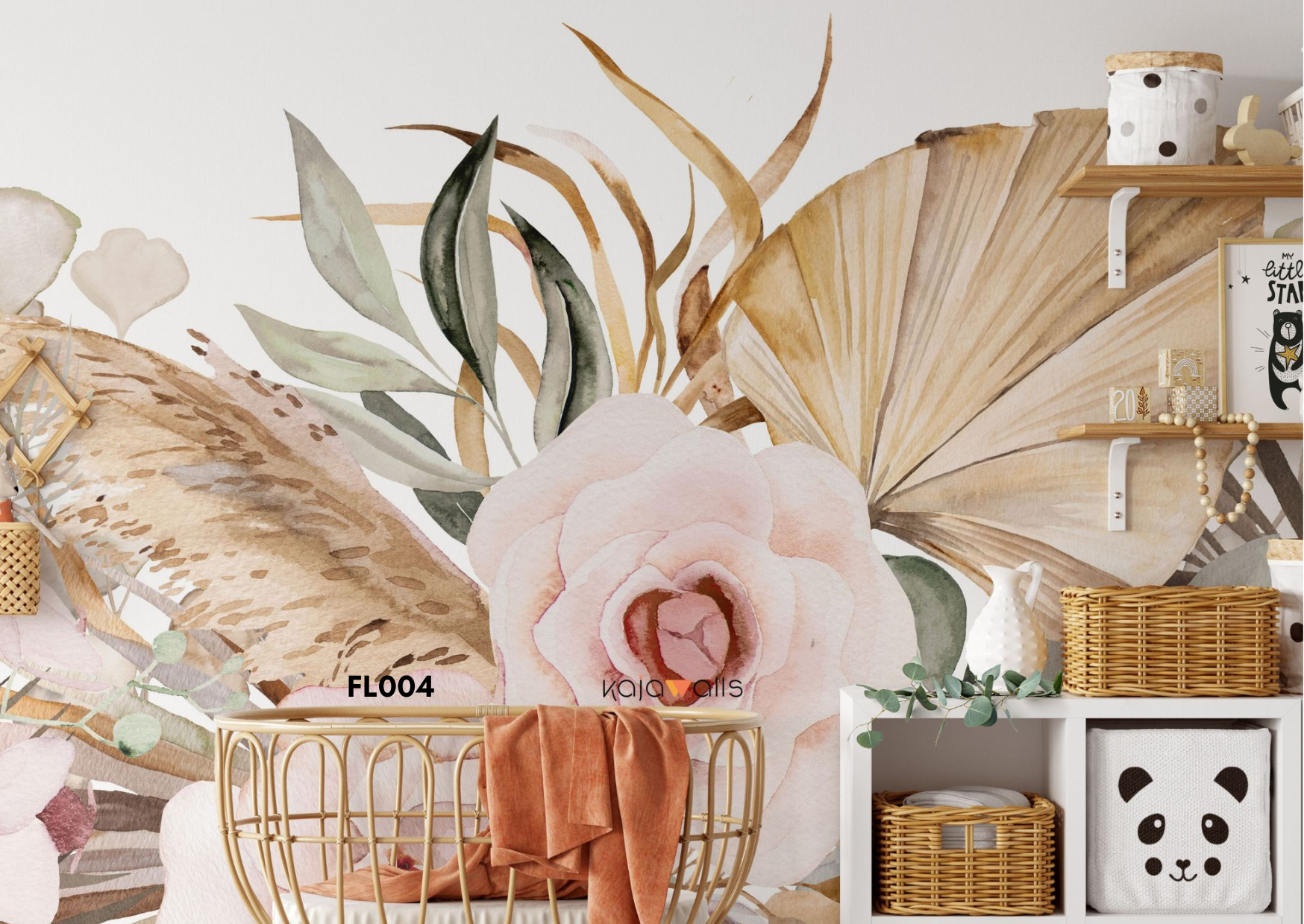 FLORAL Wallpaper Mural (part 1)