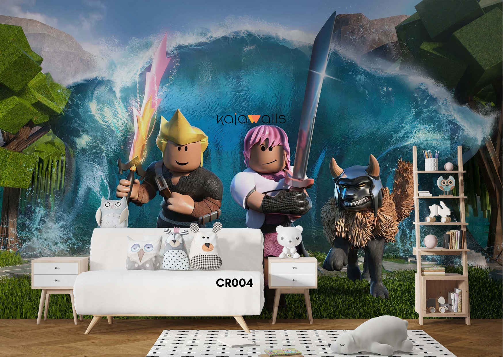 Character Kids Wallpaper Mural (part 1)