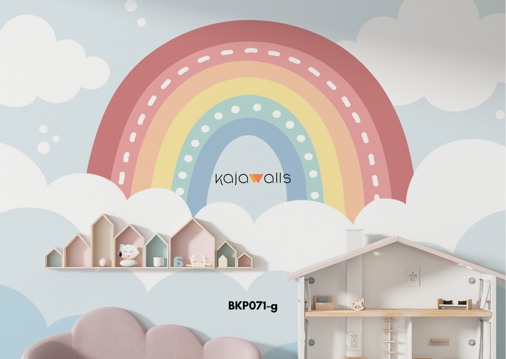 GIRLS THEME Kids Wallpaper Mural (part 1)
