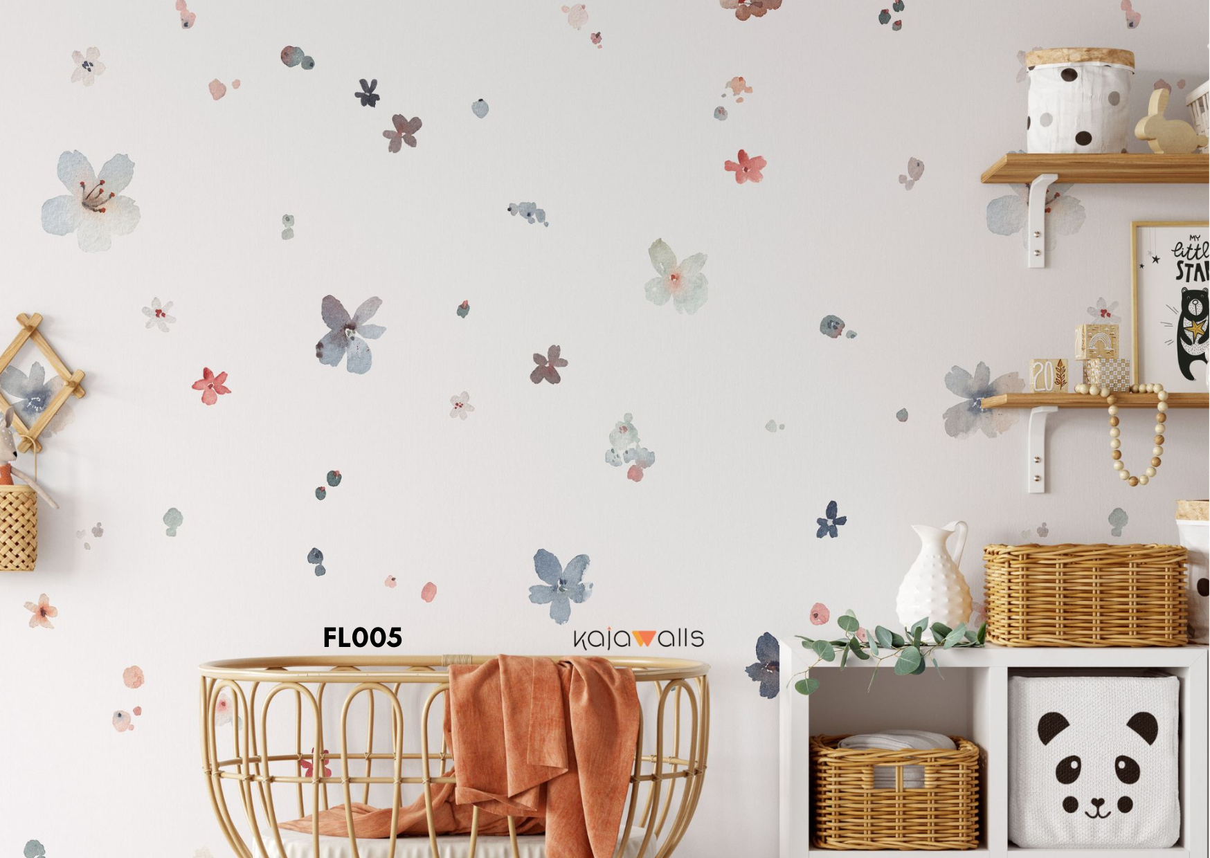 FLORAL Wallpaper Mural (part 1)