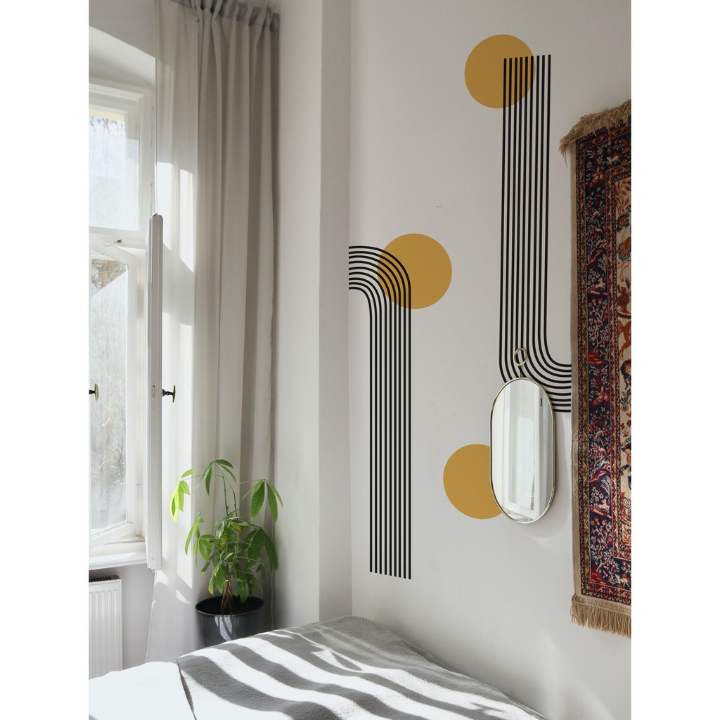 Arch Circle Minimalist Decal