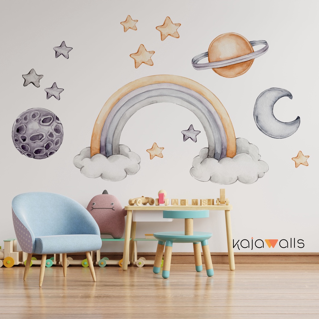 Vibrant Cloudspace Decal