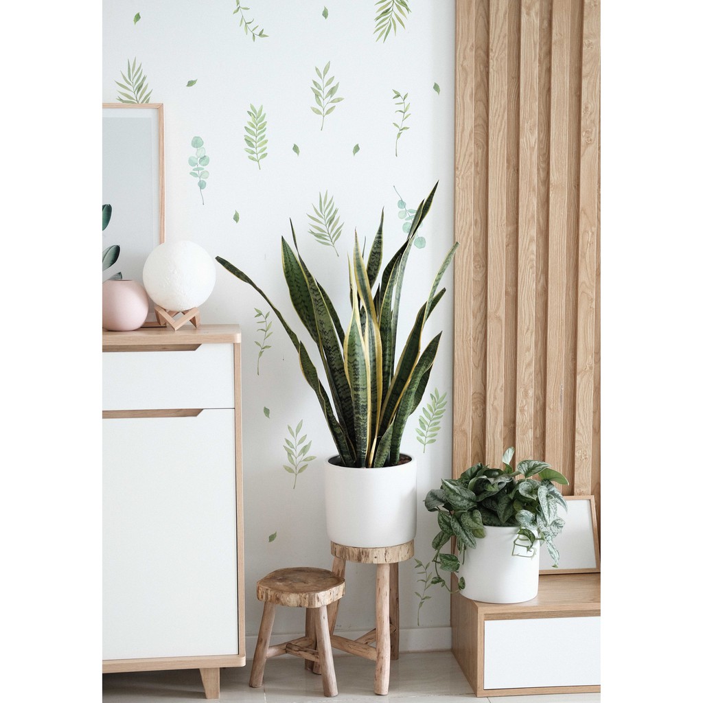 Scandinavian Leaves Decal