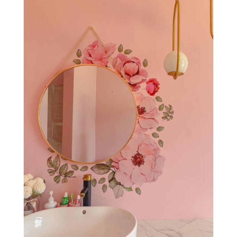 Rose Floral Decal