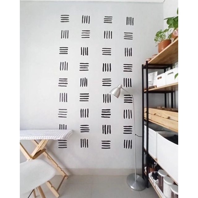 Lines And Dots Decal