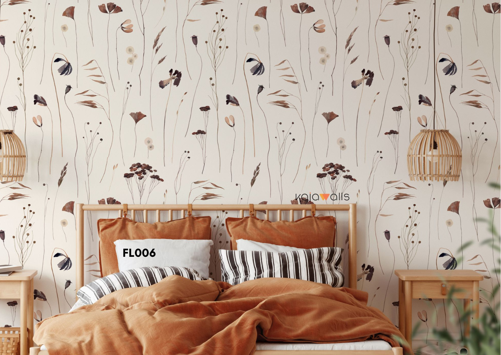 FLORAL Wallpaper Mural (part 1)