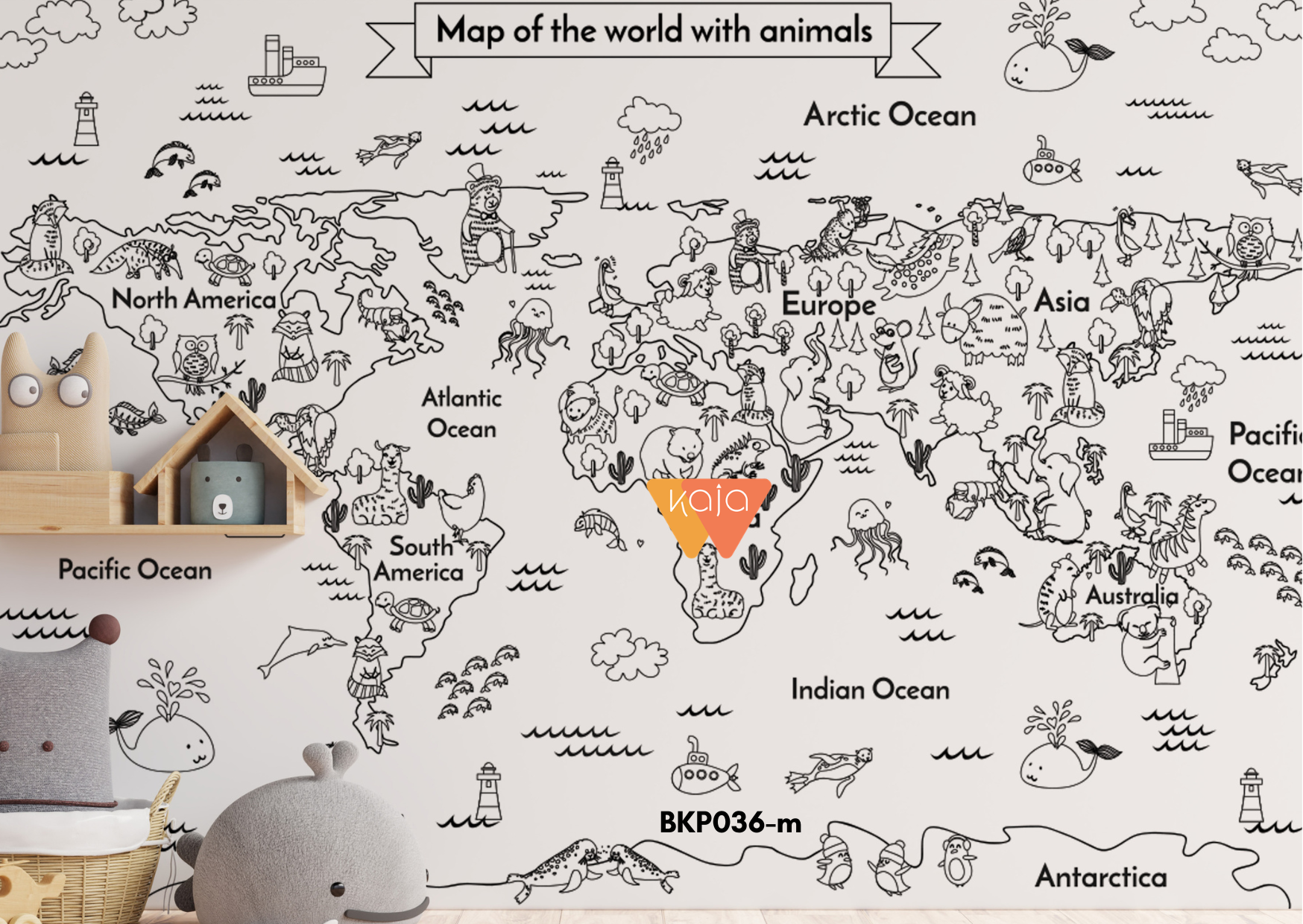 MAPS Kids Wallpaper Mural (part 1)