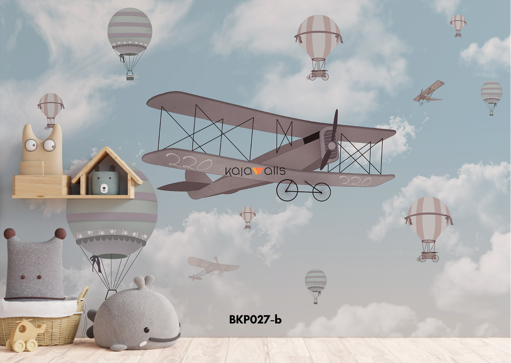 BOYS THEME Kids Wallpaper Mural (part 1)