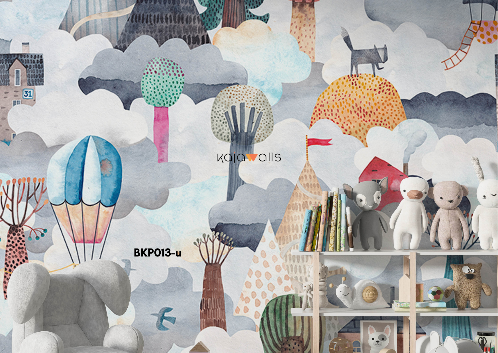 UNISEX Kids Wallpaper Mural (part 1)