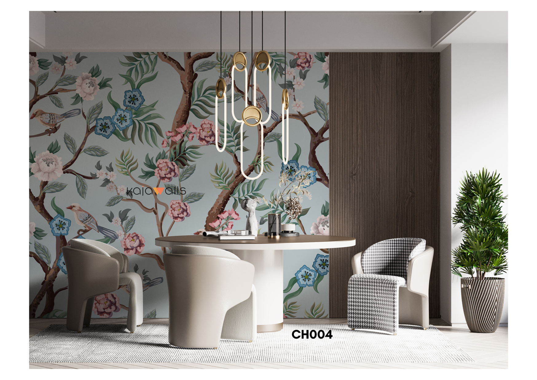 CHINOISERIE Wallpaper Mural (part 1)