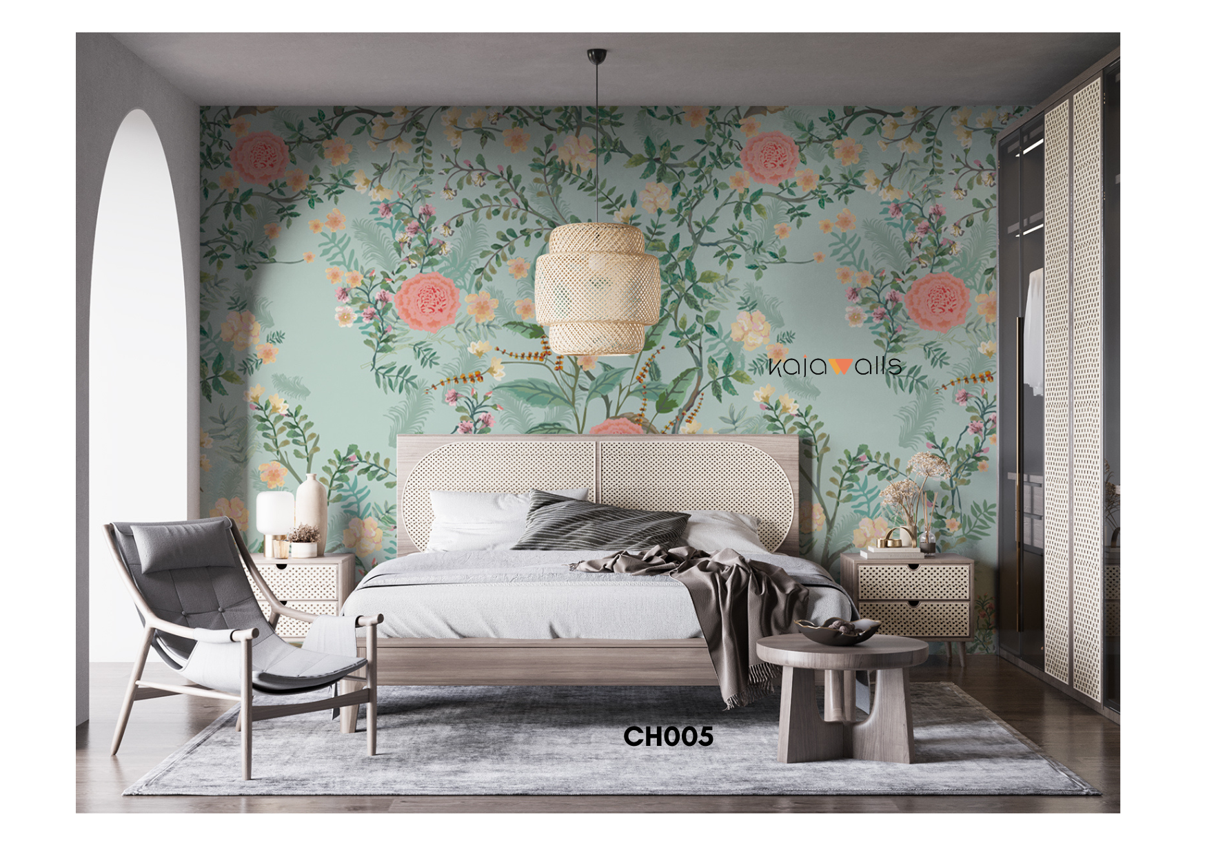 CHINOISERIE Wallpaper Mural (part 1)