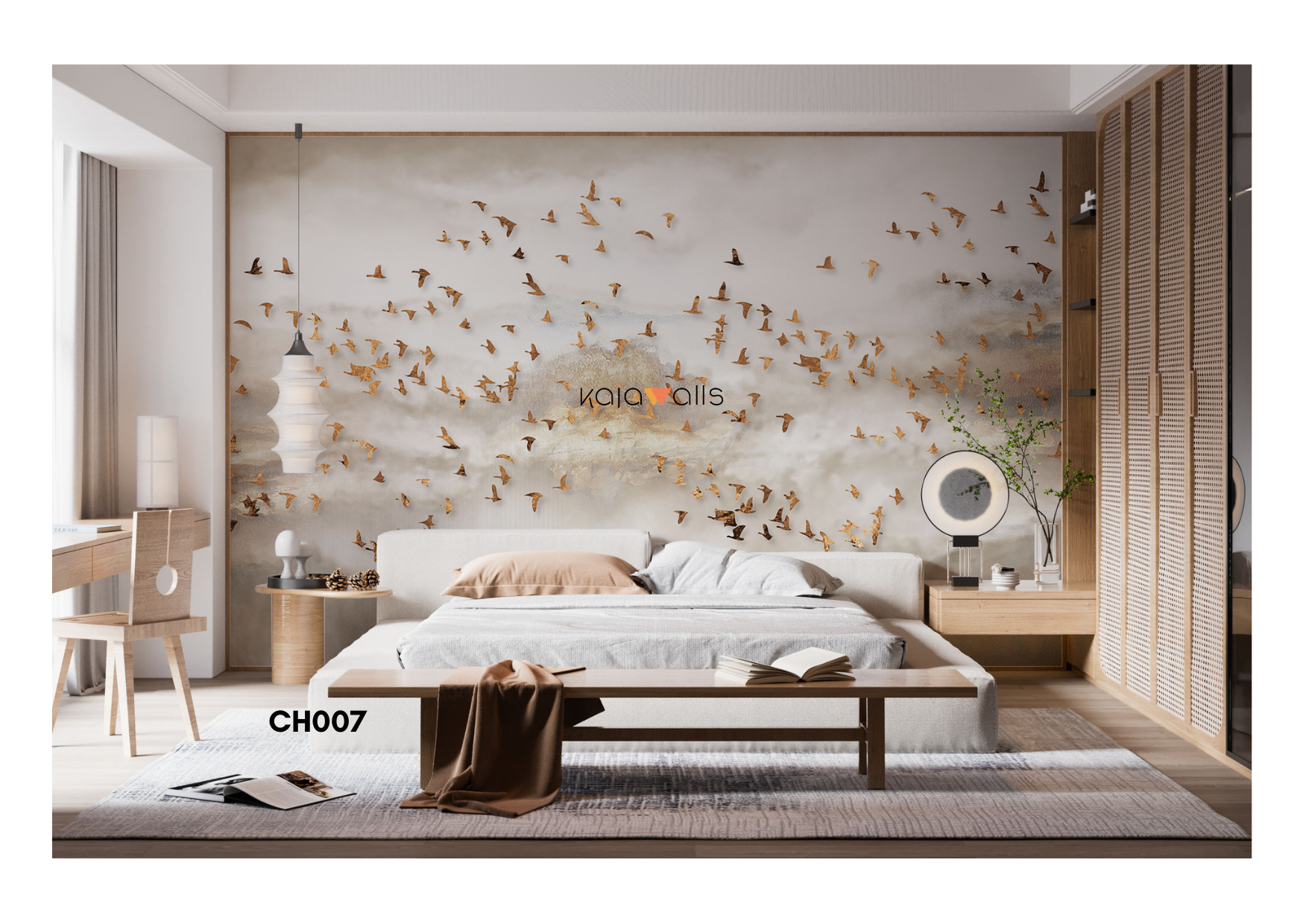 CHINOISERIE Wallpaper Mural (part 1)