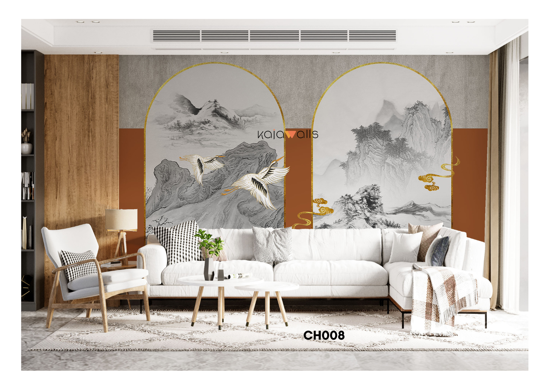 CHINOISERIE Wallpaper Mural (part 1)