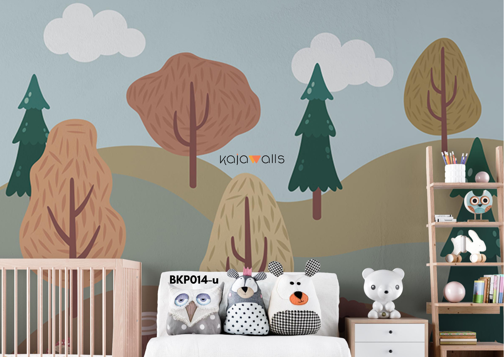 UNISEX Kids Wallpaper Mural (part 1)