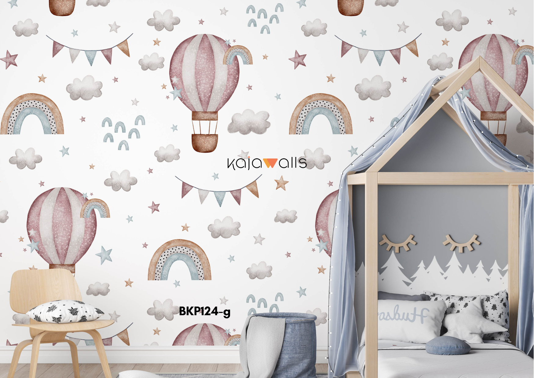 GIRLS THEME Kids Wallpaper Mural (part 1)