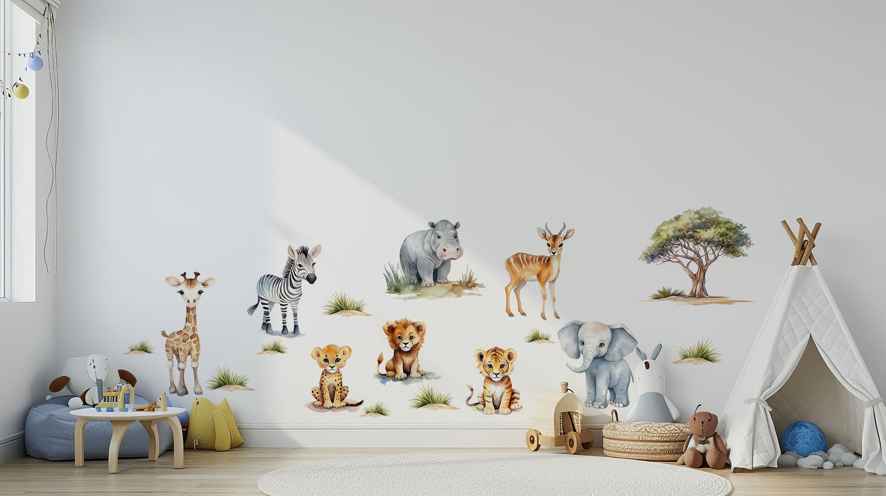 Adorable Safari Decal